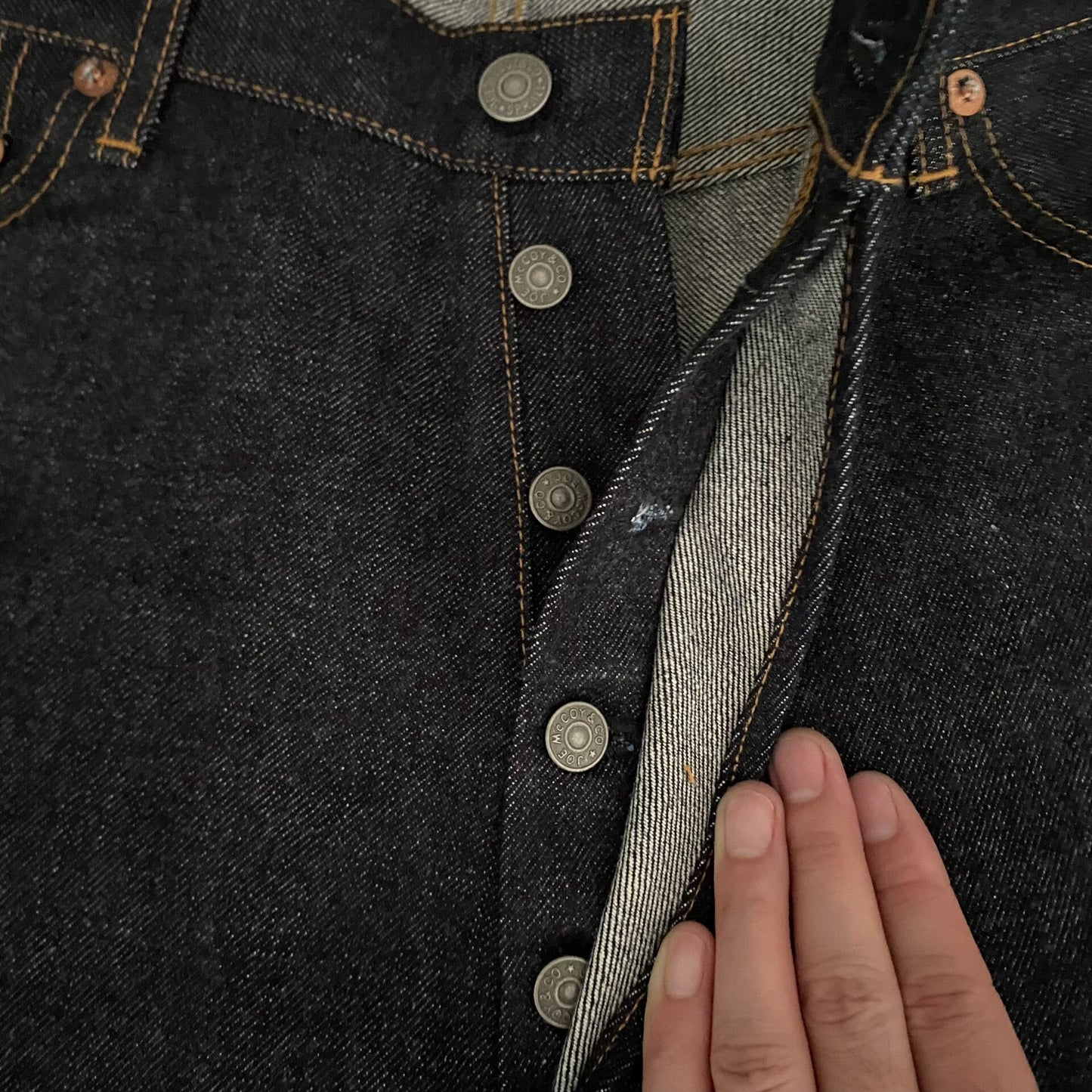 Joe Mccoy Original Color Denim Pants