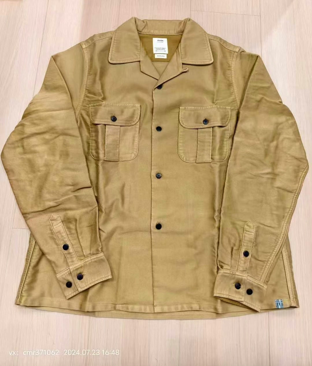 VISVIM 24SS KEESEY G.S. SHIRT