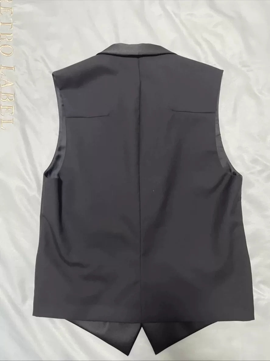 dior homme rock-style sleeveless vest