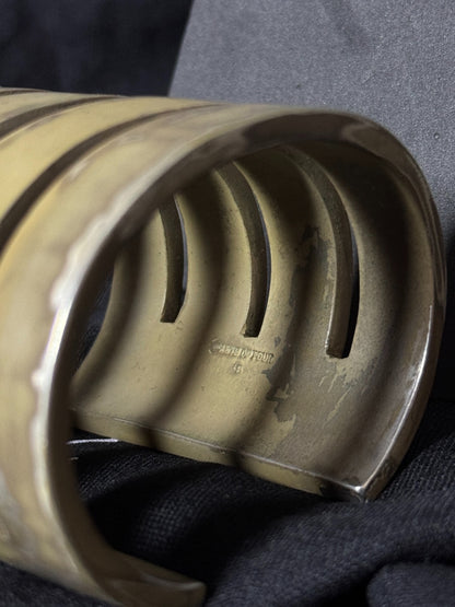 acid silver hollow bracelet by parts of four