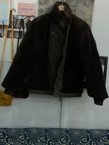 visvim black G.Cords windbreaker jacket