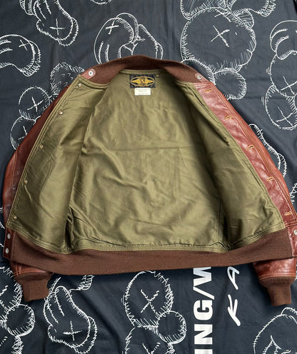 vintage Freewheelers Aviation Leather Jacket