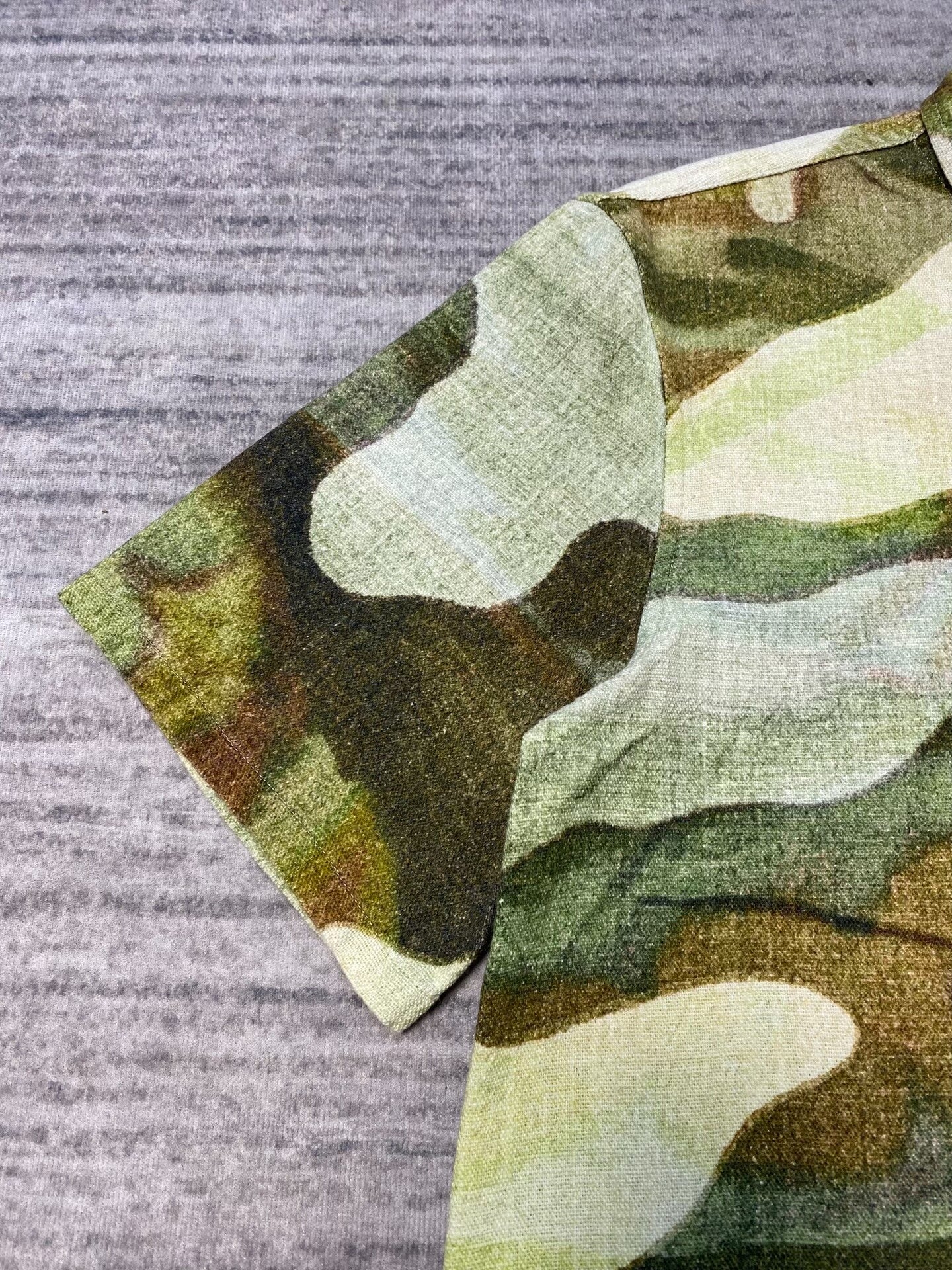 Our Legacy Camouflage Short Sleeve Shirt