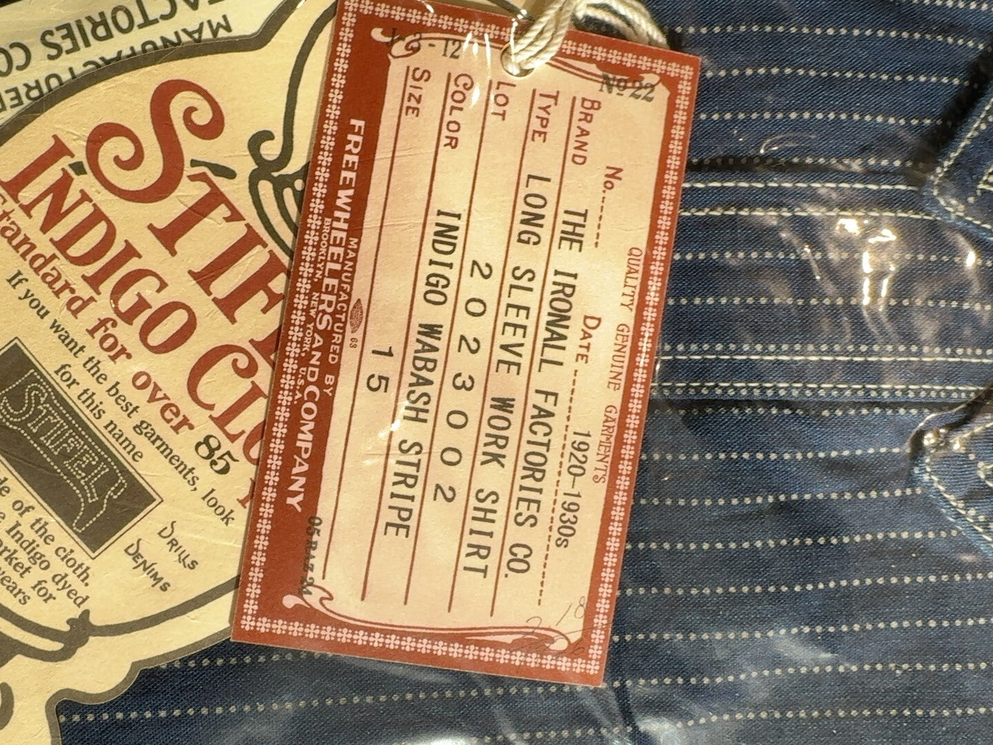 Freewheelers Wabashi Shirt 1920s Style