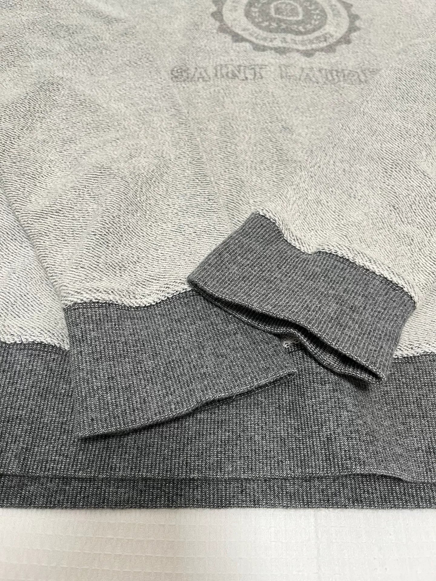 Saint Laurent Gray Hoodie Size L