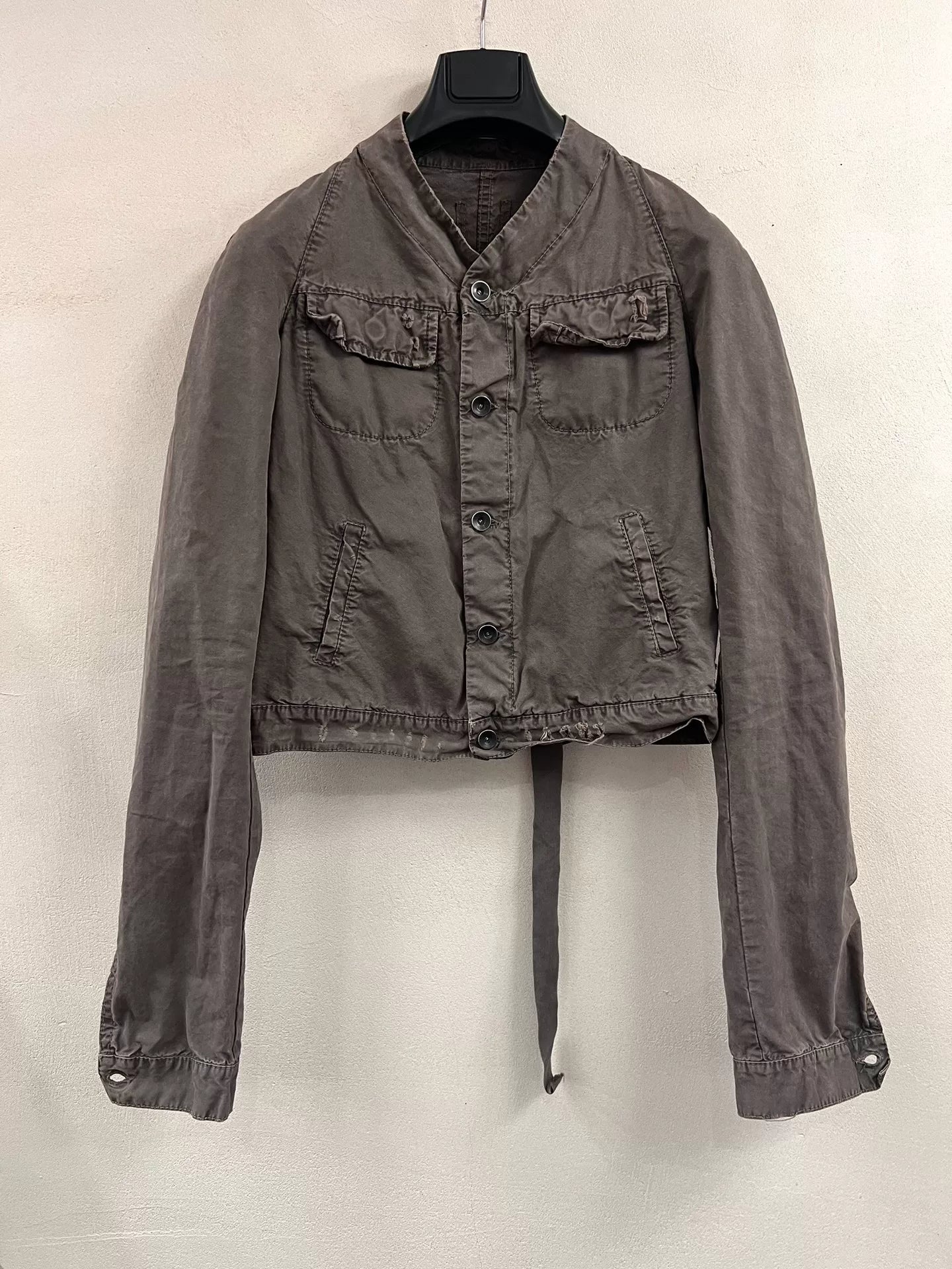 Rick Owens Gray Jacket OLMAR and MIRTA