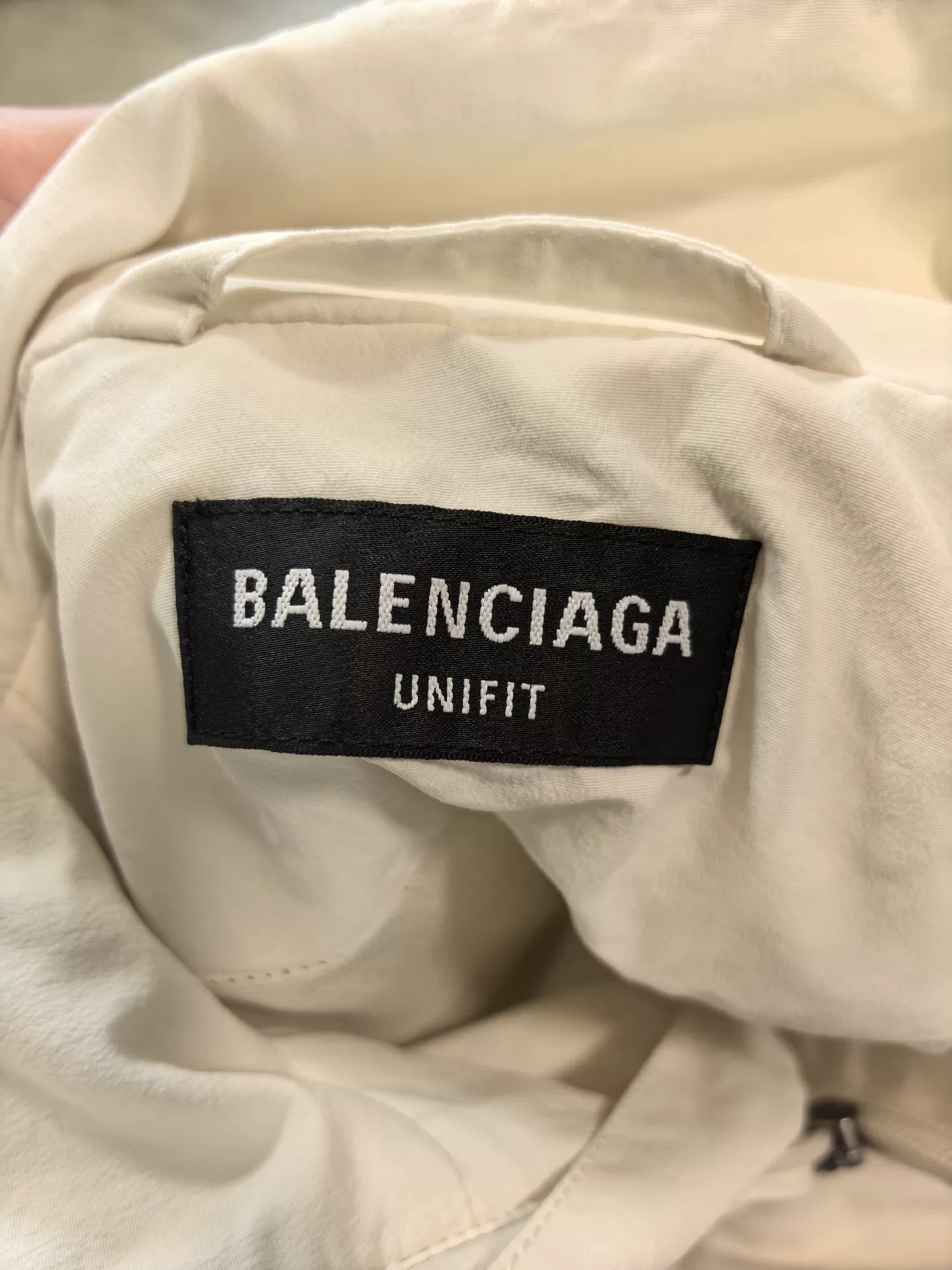 balenciaga sportyb shoulder padded jacket