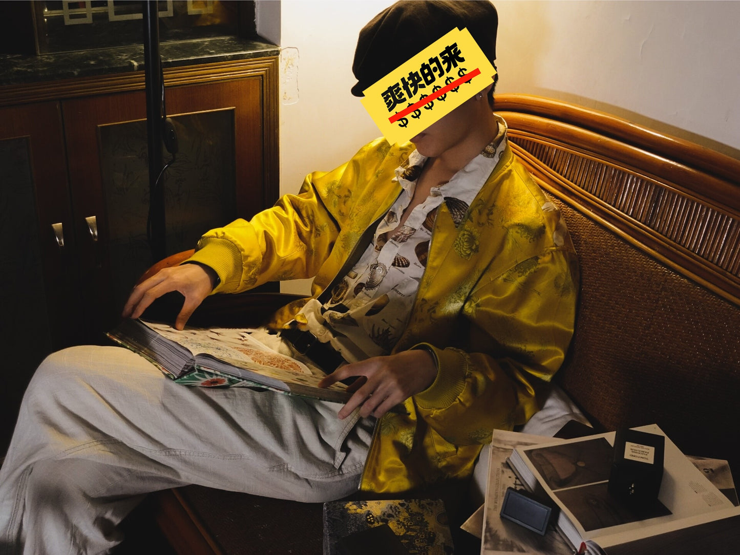 paul harnden s/s16 shell print shirt