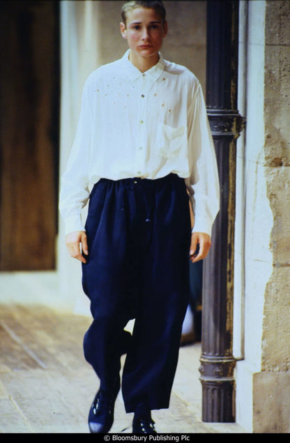Yohji Yamamoto 92SS Bullet Hole Cutout Shirt