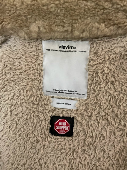 Visvim Deckhand Gray Fur Collar Jacket