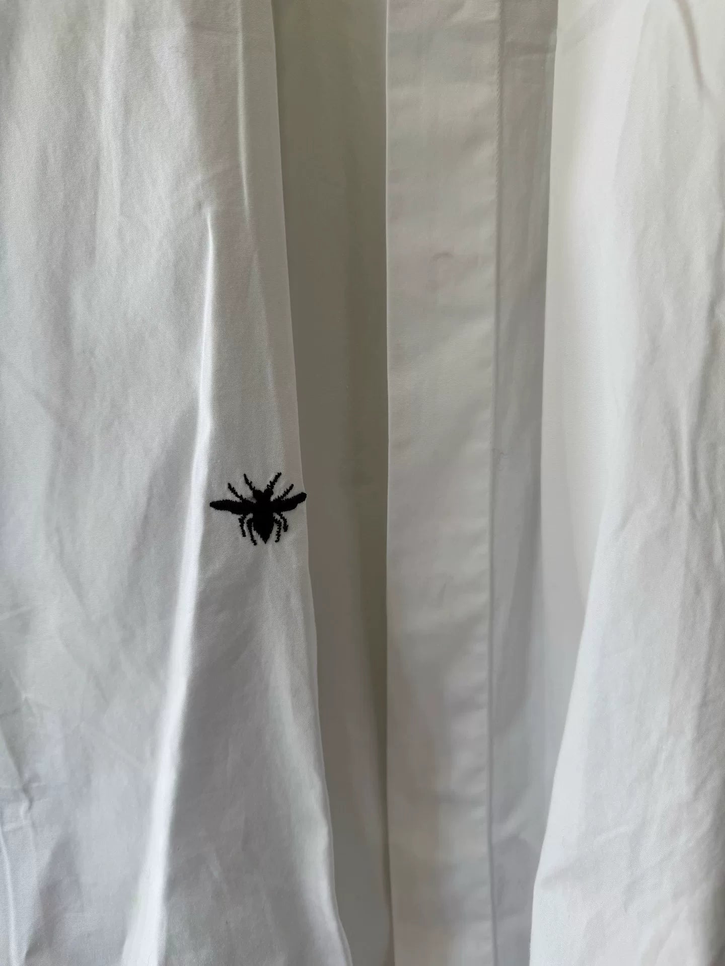 Dior Homme White Cotton Shirt