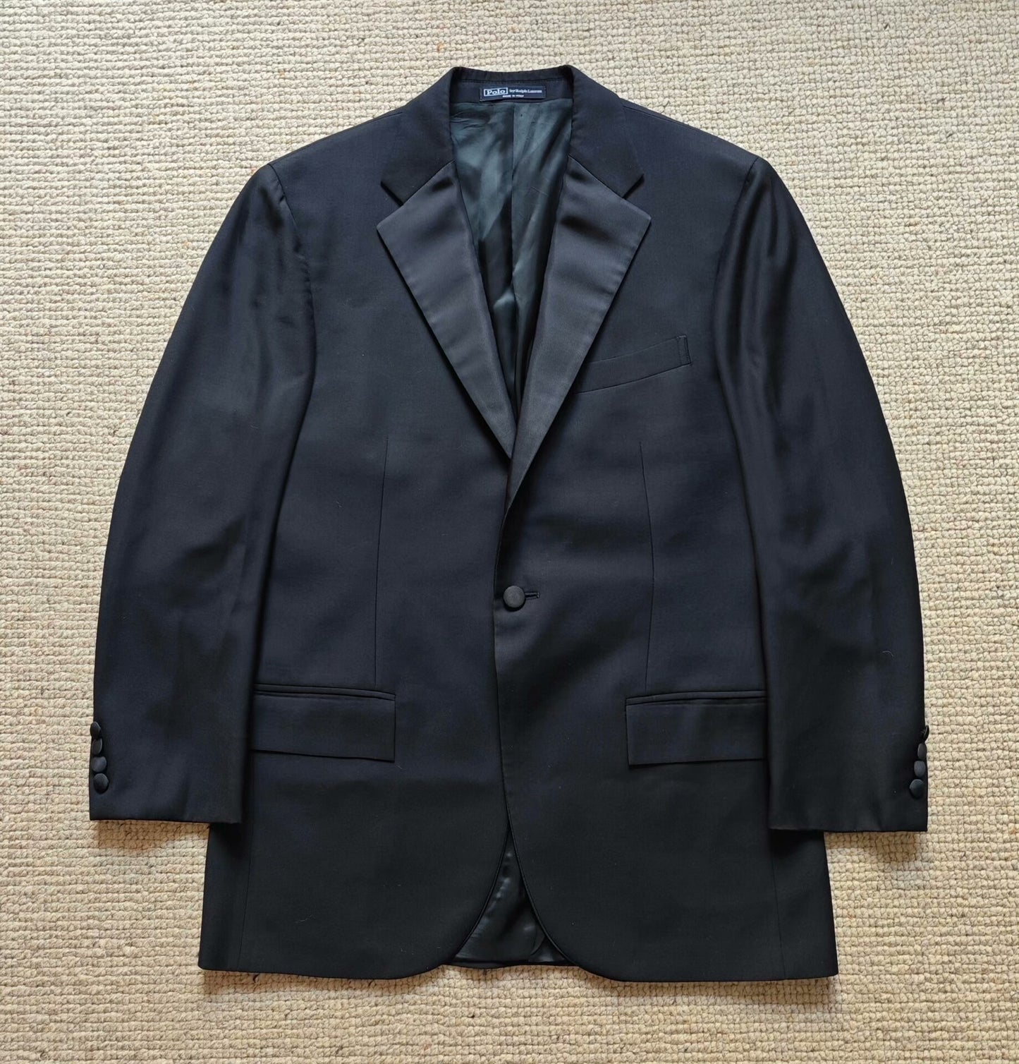 Polo Ralph Lauren Wool Smoking Blazer