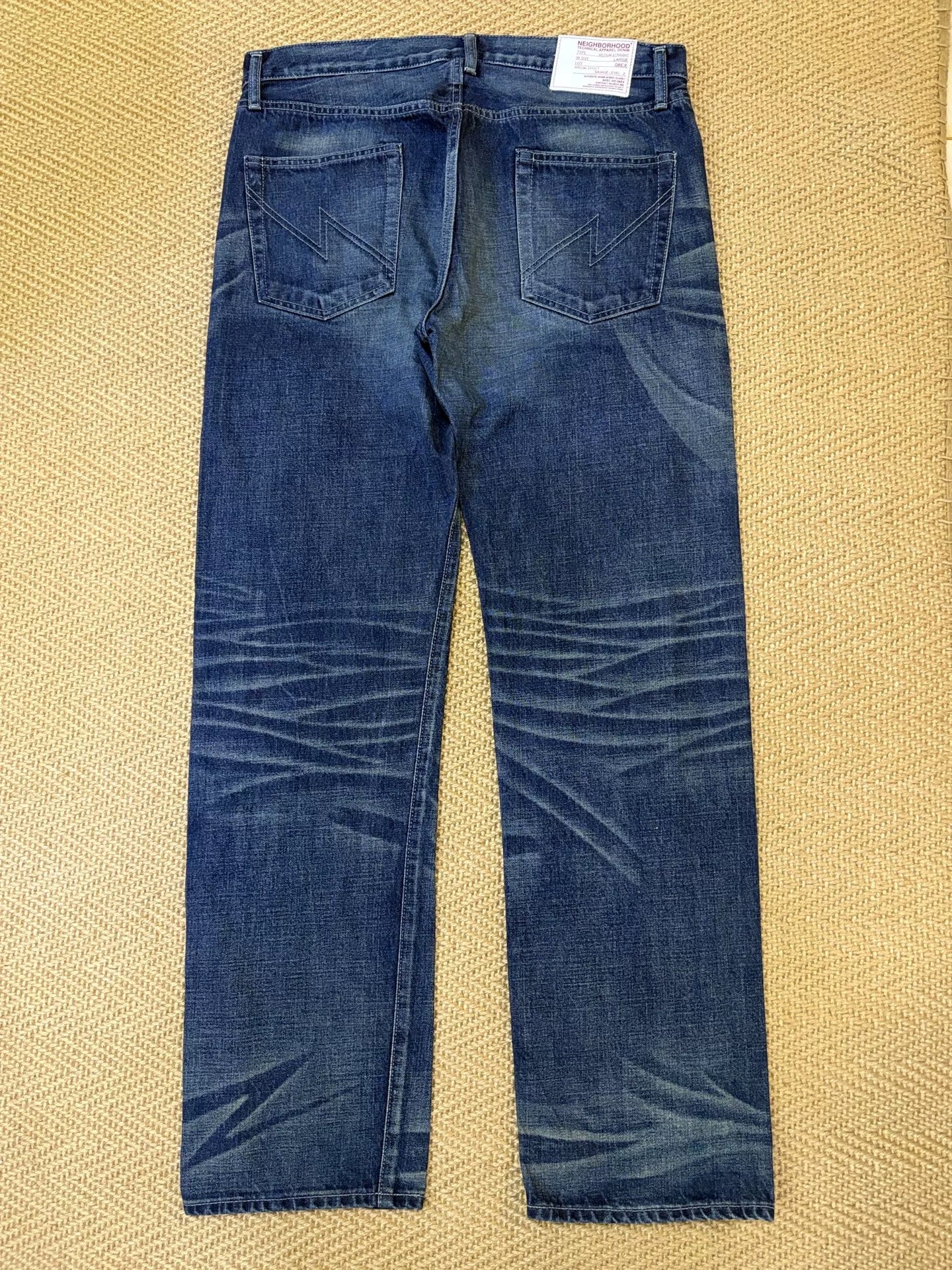 Neighborhood 08EX Distressed Wash Jeans