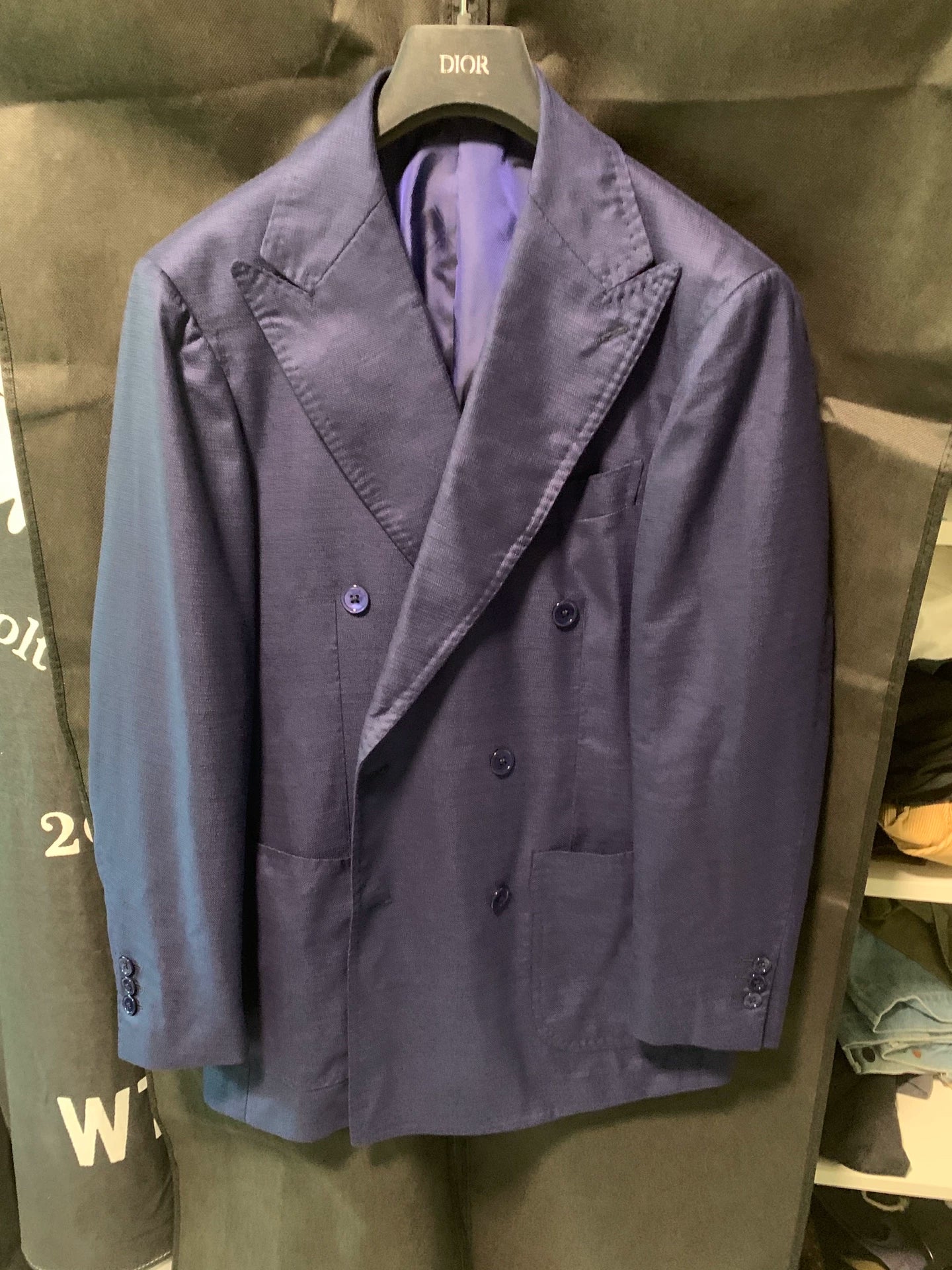 high-end double-breasted blazer by Ring Jacket