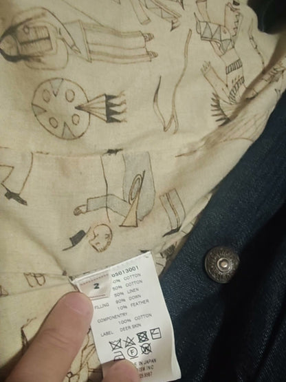 VISVIM SS 101 Denim Down Jacket