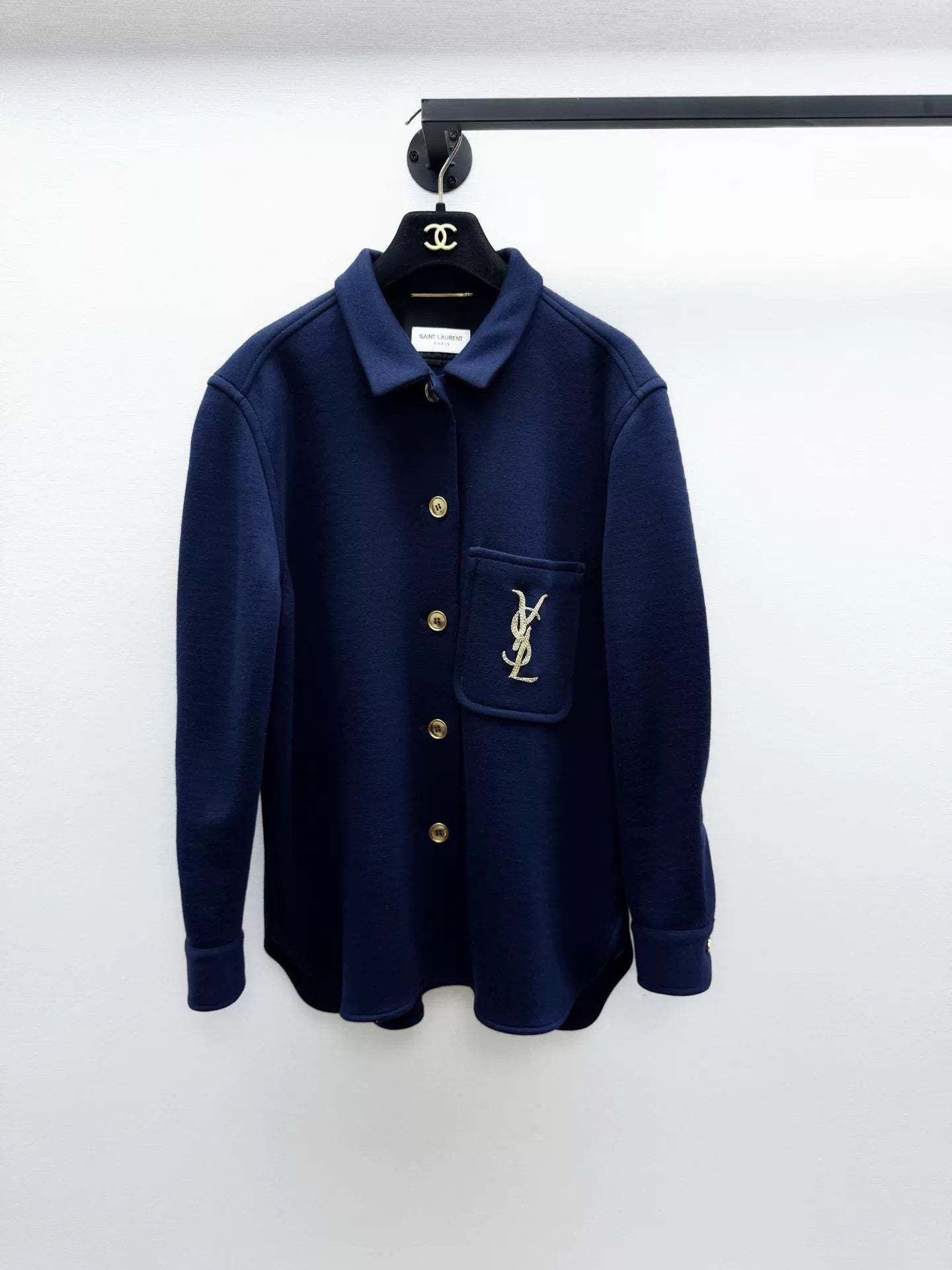 Saint Laurent Embroidered Jacket