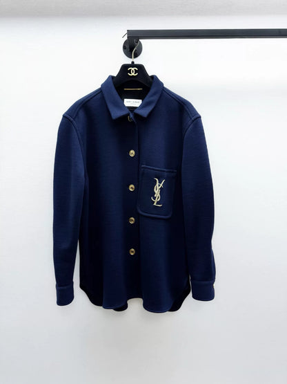 Saint Laurent Embroidered Jacket