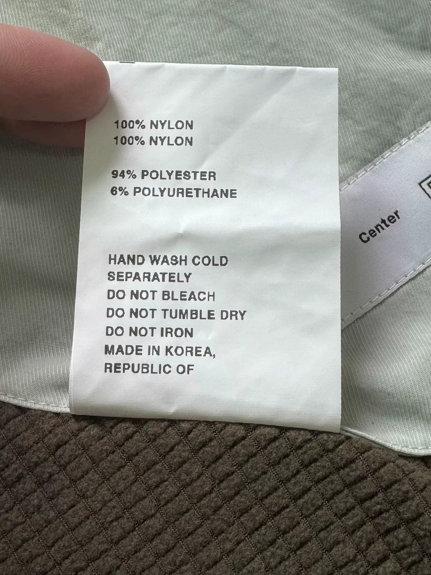 post archive faction 3.1 gray green jacket