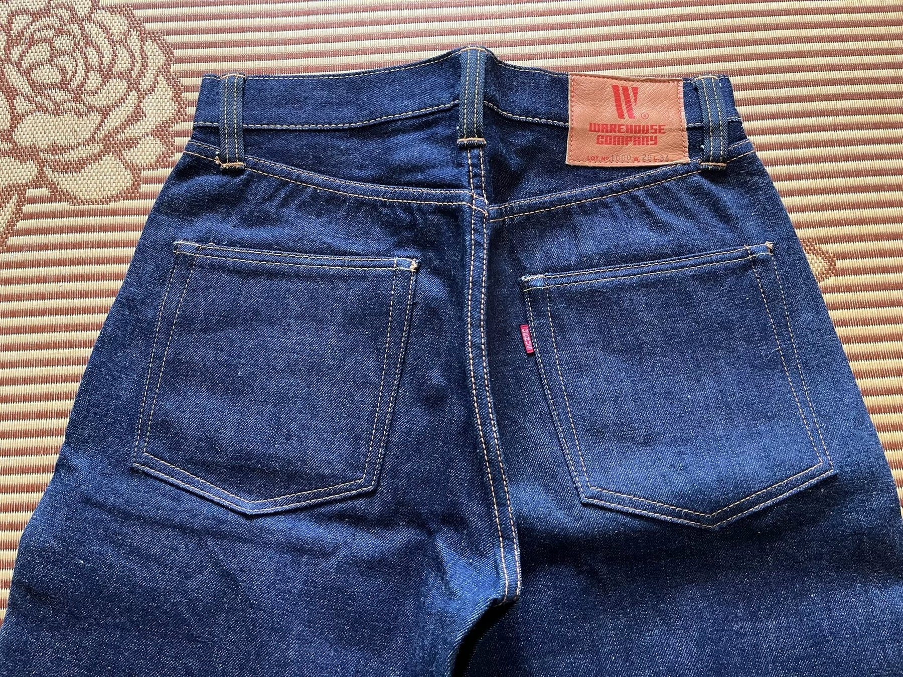 Warehouse 1000 Natural Indigo Dyed Jeans W28