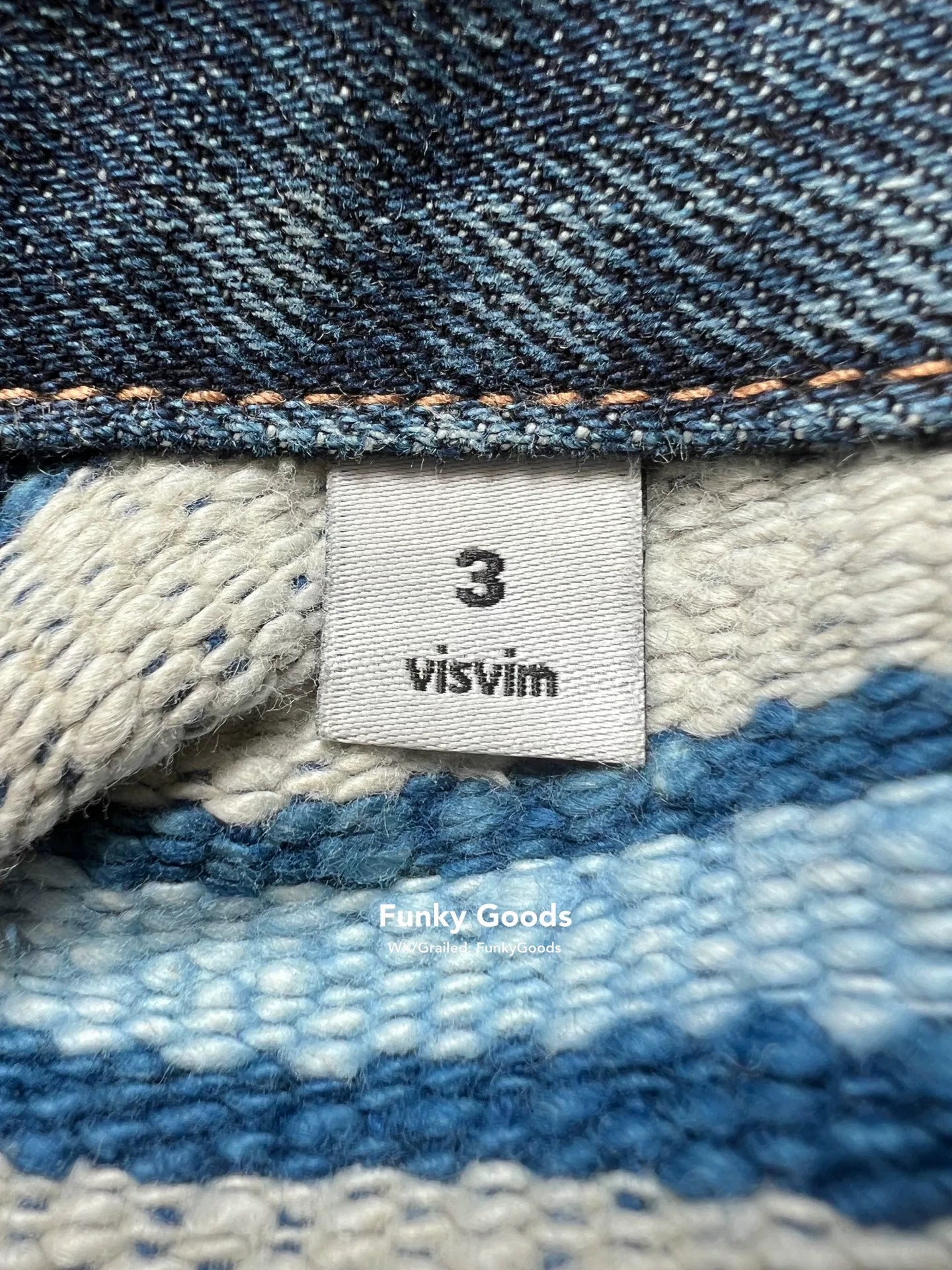 Visvim 101 Jkt Indigo Stripe Tokyo Exclusive