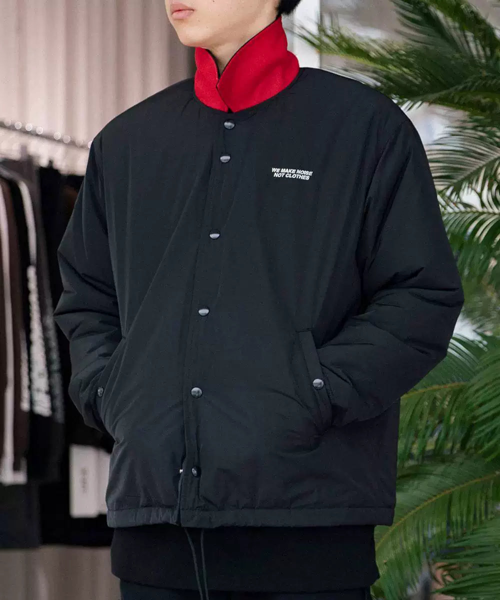 undercover coach jacket with red collar