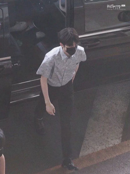 Prada SS20 Floral Short Sleeve Shirt