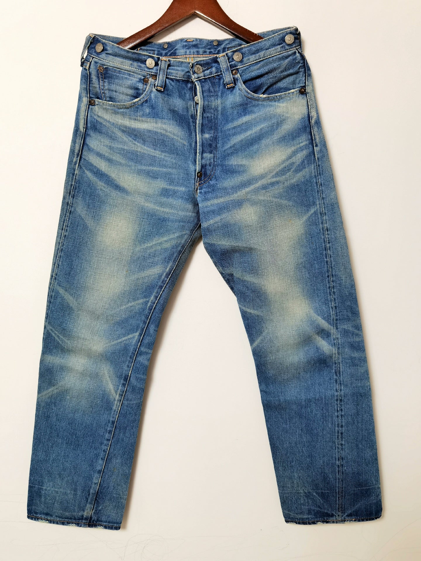 LVC Blue Distressed Jeans