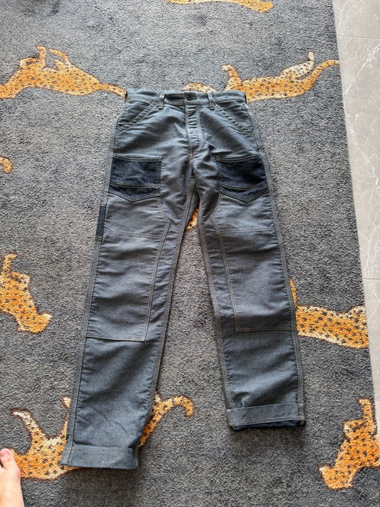 FREEWHEELERS Work Pants in Pepper Salt