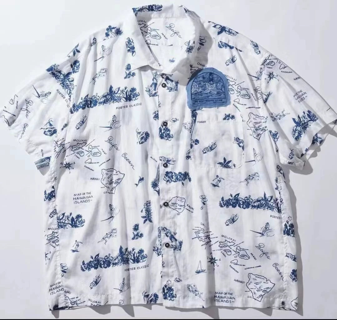 Porter Classic Hawaiian Short-Sleeve Shirt