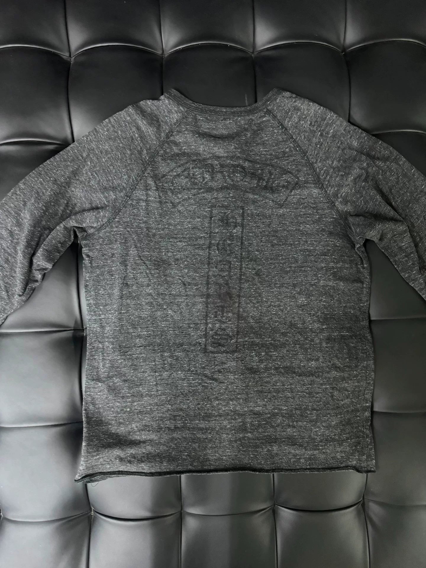 Chrome Hearts Gray T-bar Half Sleeve T-shirt