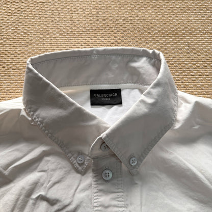 Balenciaga Two-tone Long Sleeve Shirt