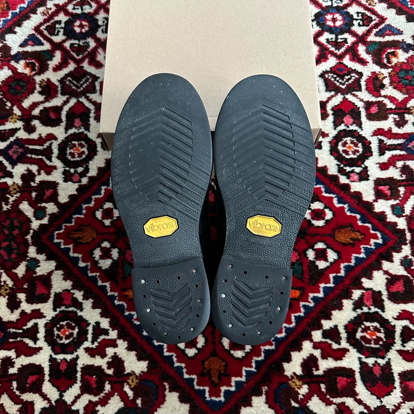 visvim nelson plain toe leather boots