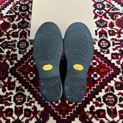 visvim nelson plain toe leather boots