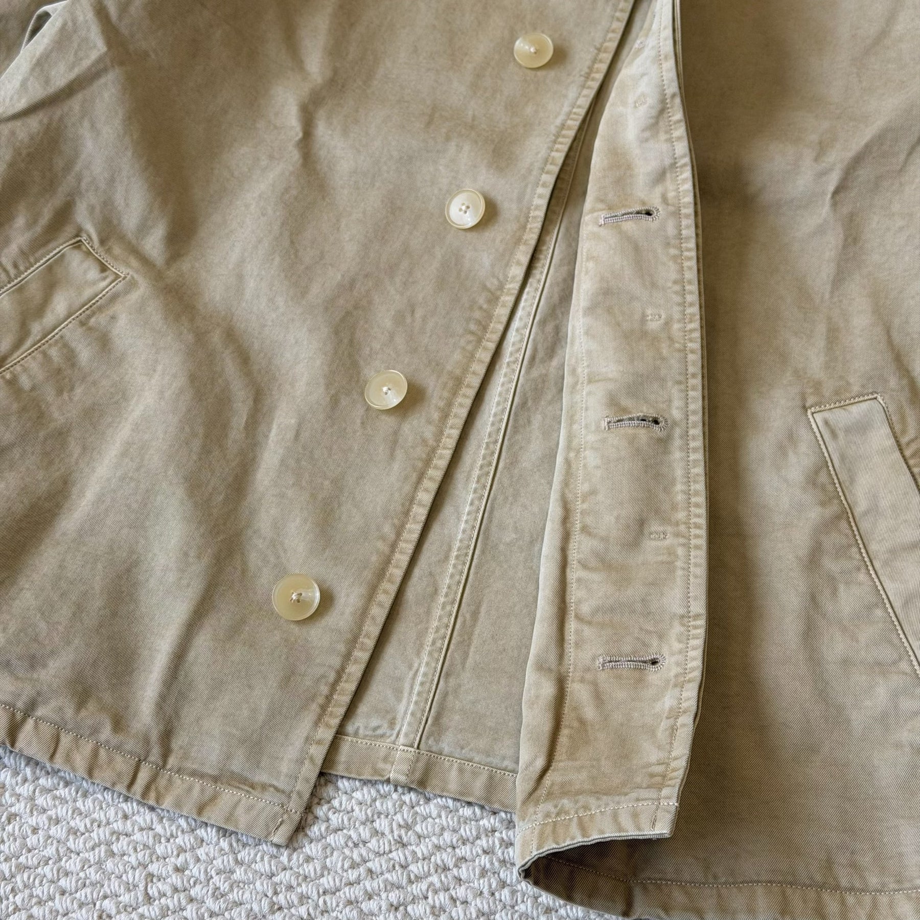 AURALEE Dyed Finx Light Chino Blouson