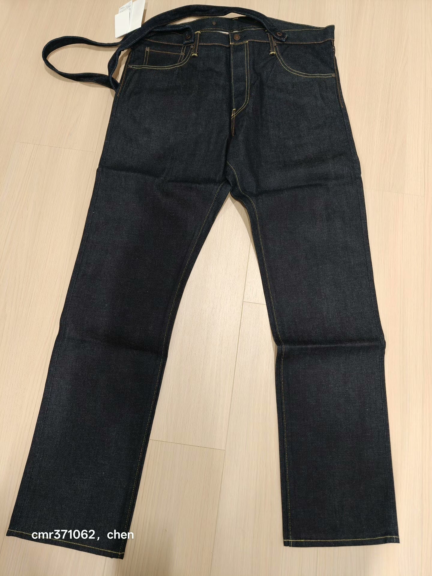 VISVIM 19AW TRAVAILLER BRACES PANTS UNWASHED