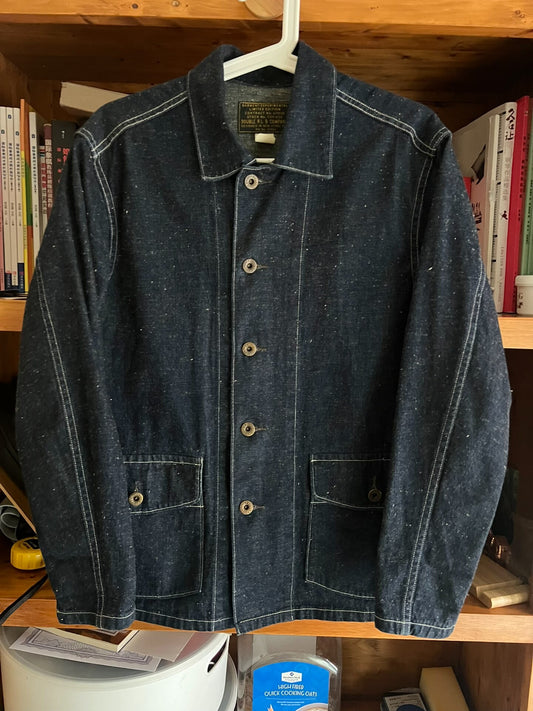 RRL Double RL Snowflake Denim Work Jacket