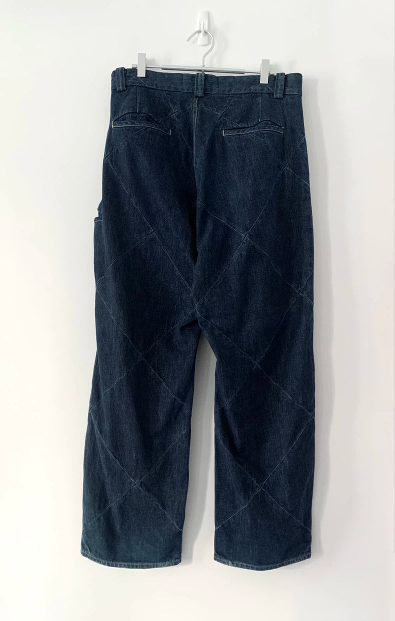 Undercover Split Cut Washed Jeans