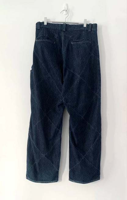 Undercover Split Cut Washed Jeans