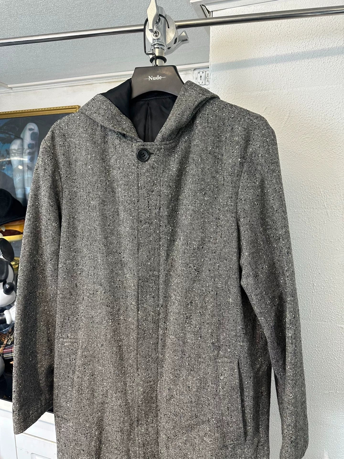 Yohji Yamamoto A.A.R Hooded Snowflake Coat