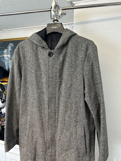 Yohji Yamamoto A.A.R Hooded Snowflake Coat