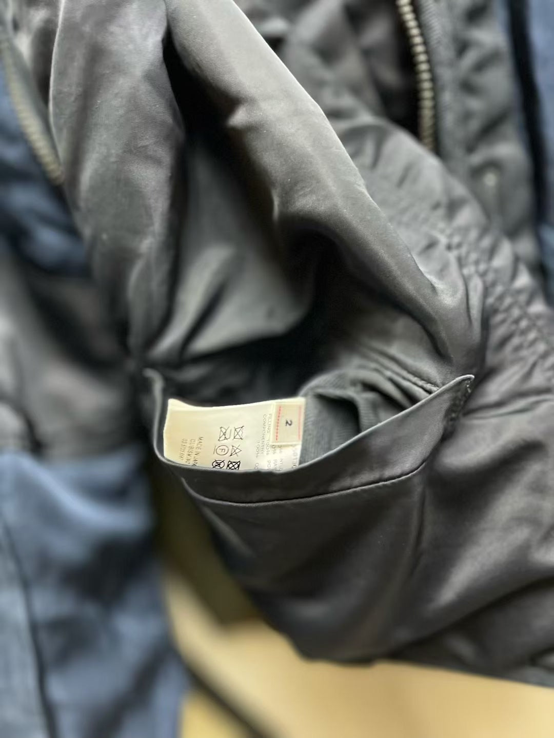 VISVIM IRIS LINE JKT NAVY