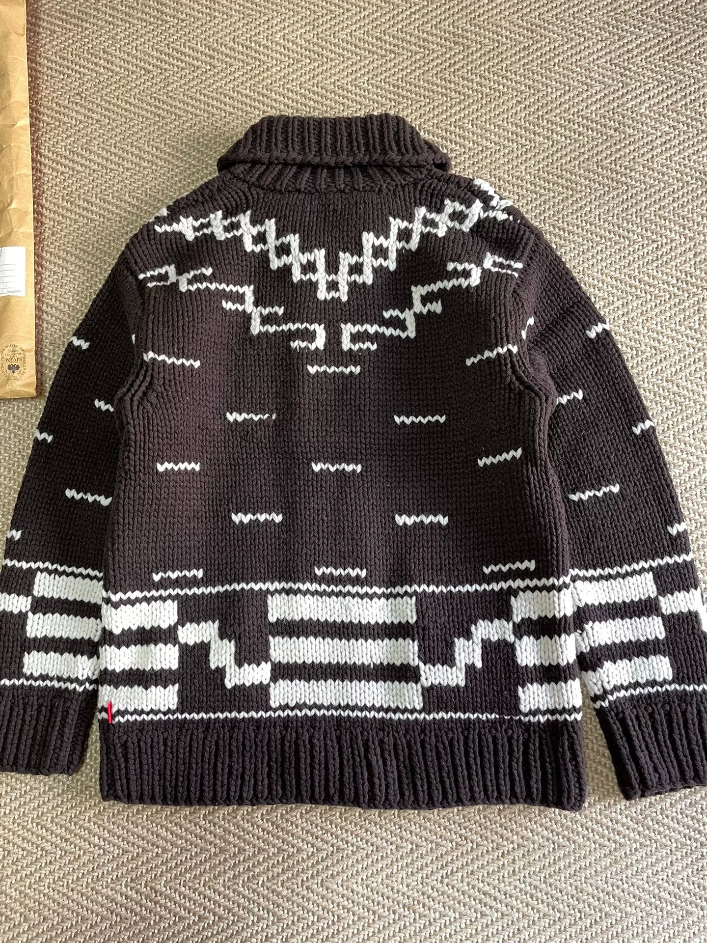 WTAPS Cowichan Wool Sweater 14AW