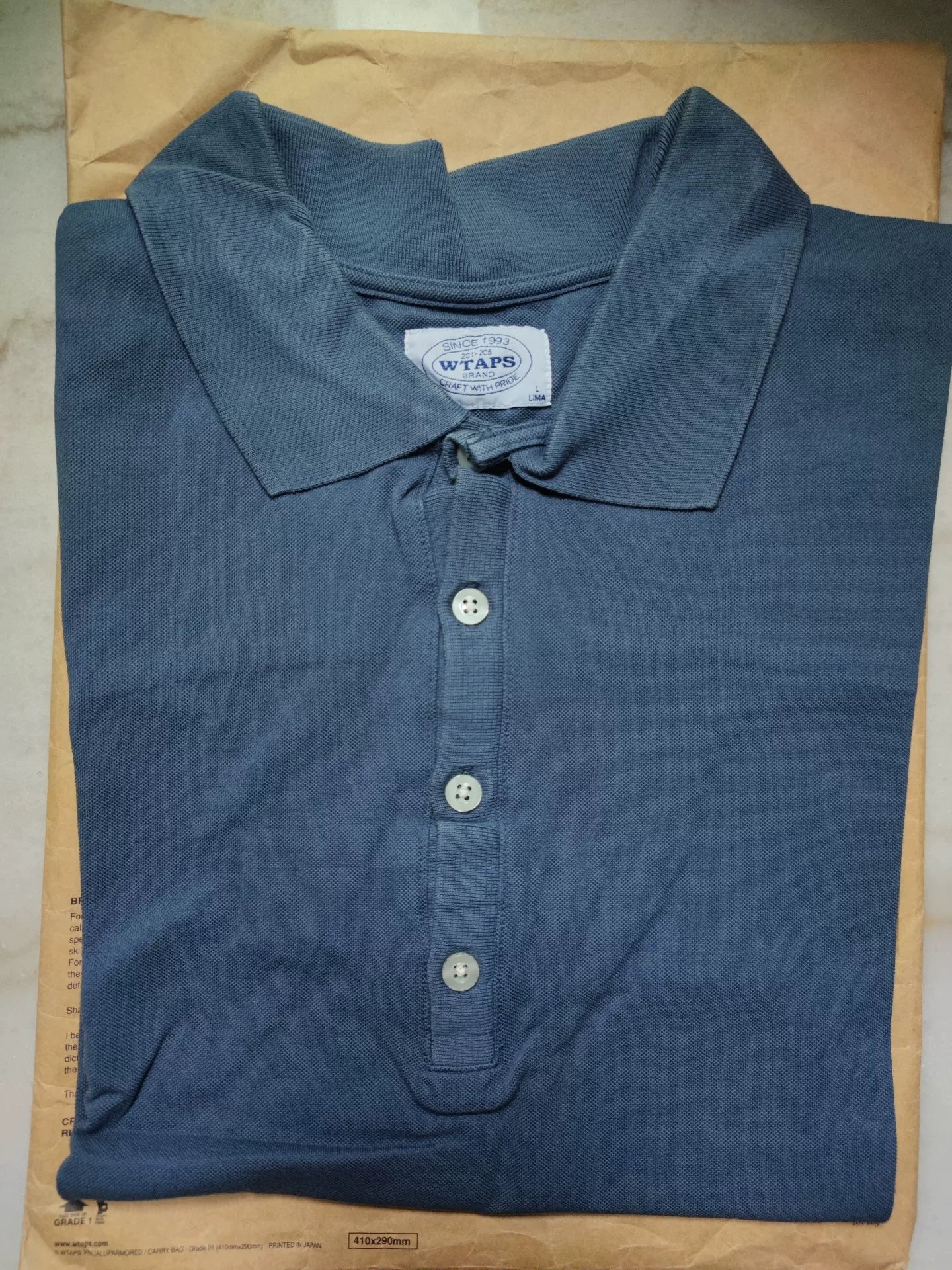 Wtaps Cotton Short Sleeve Polo