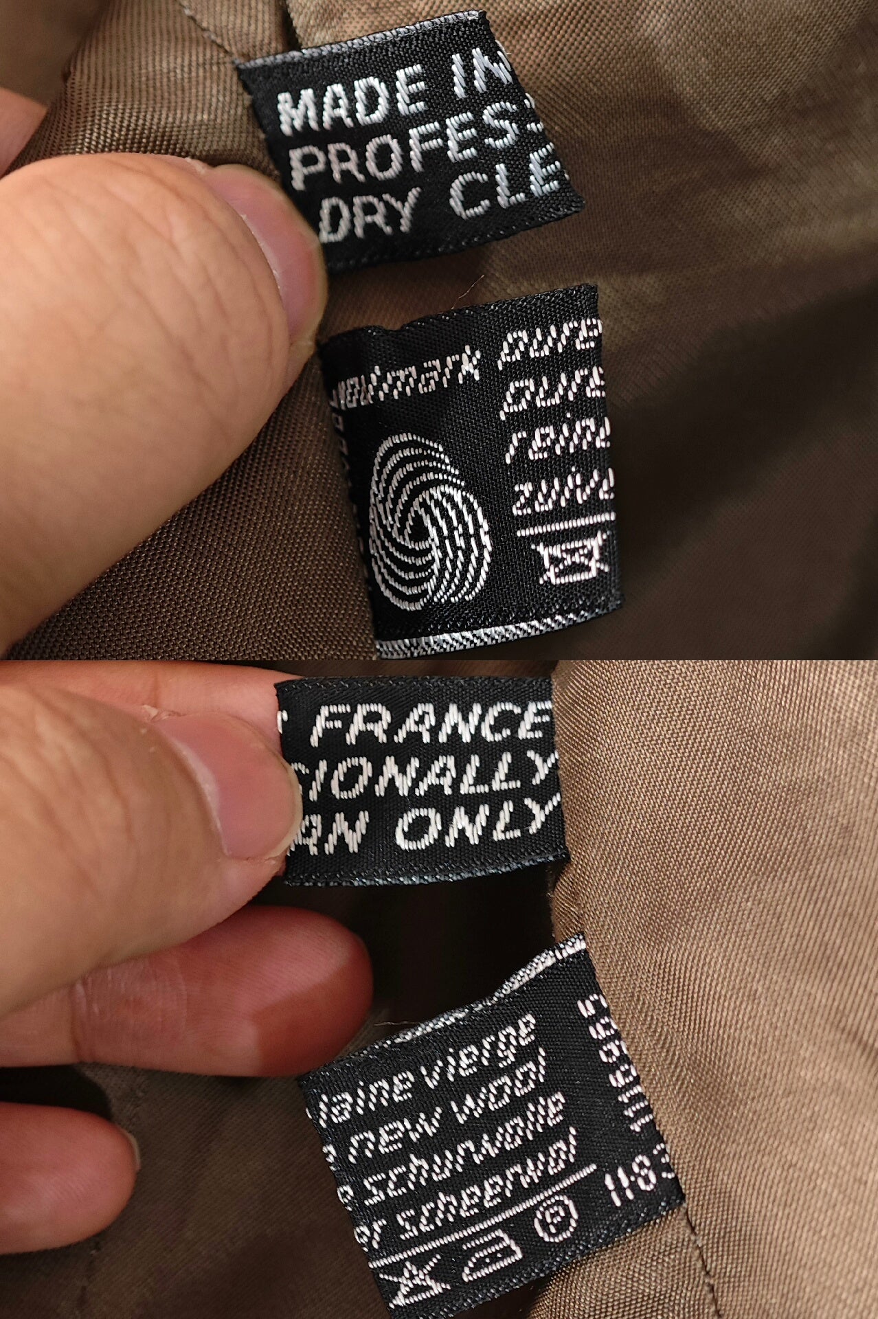 YSL vintage Wool Suit in Gray