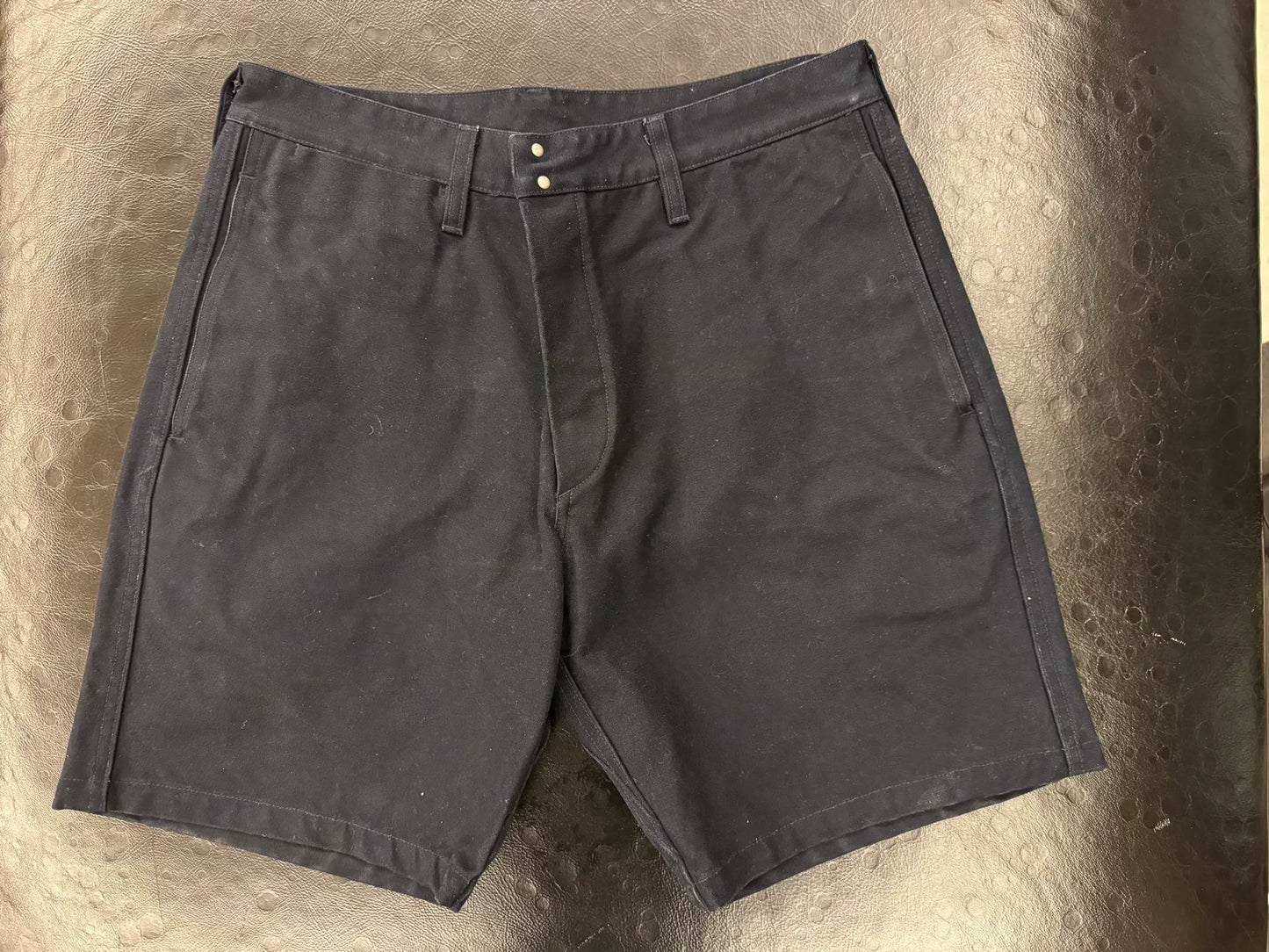 Visvim Washed Distressed Shorts