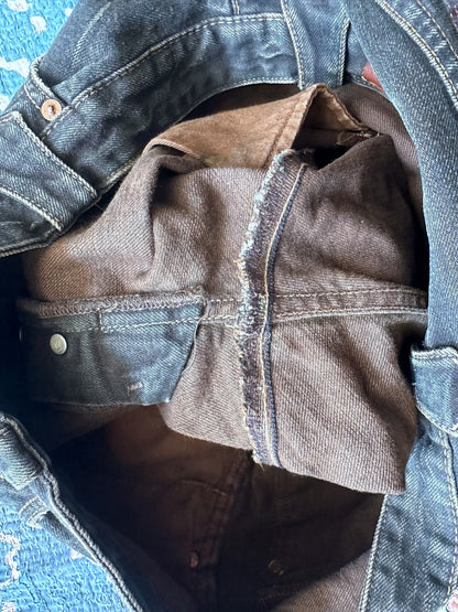 rrl vintage embroidered denim pants