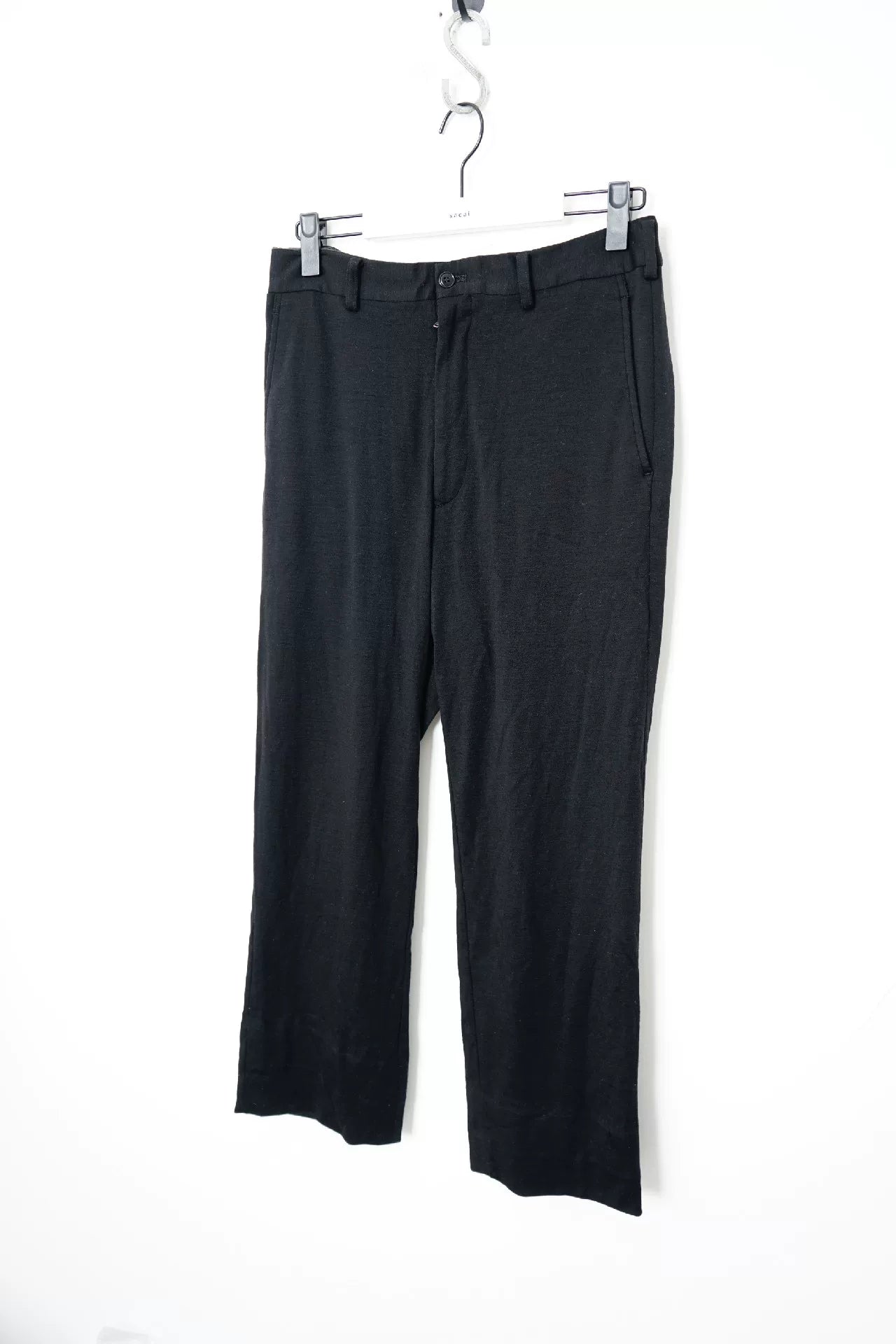 Yohji Yamamoto Wool Straight Pants