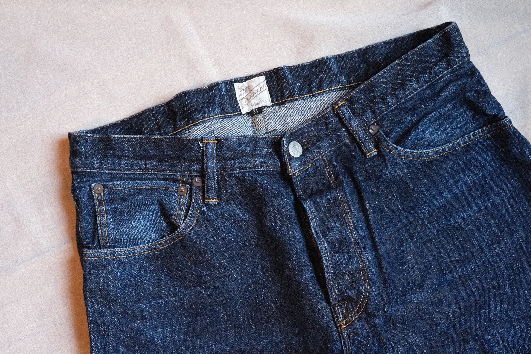 Schott Bros Japan Selvedge Raw Denim Jeans