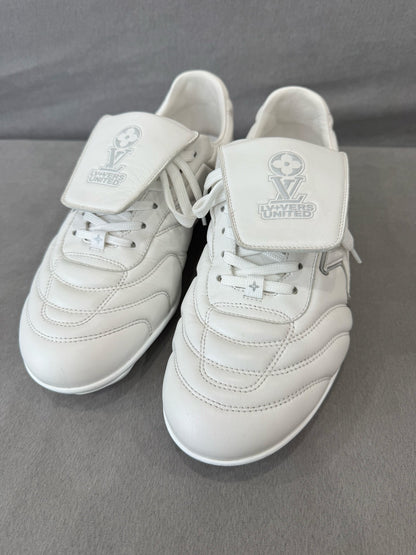 Louis Vuitton White Soccer Shoes Size 42.5