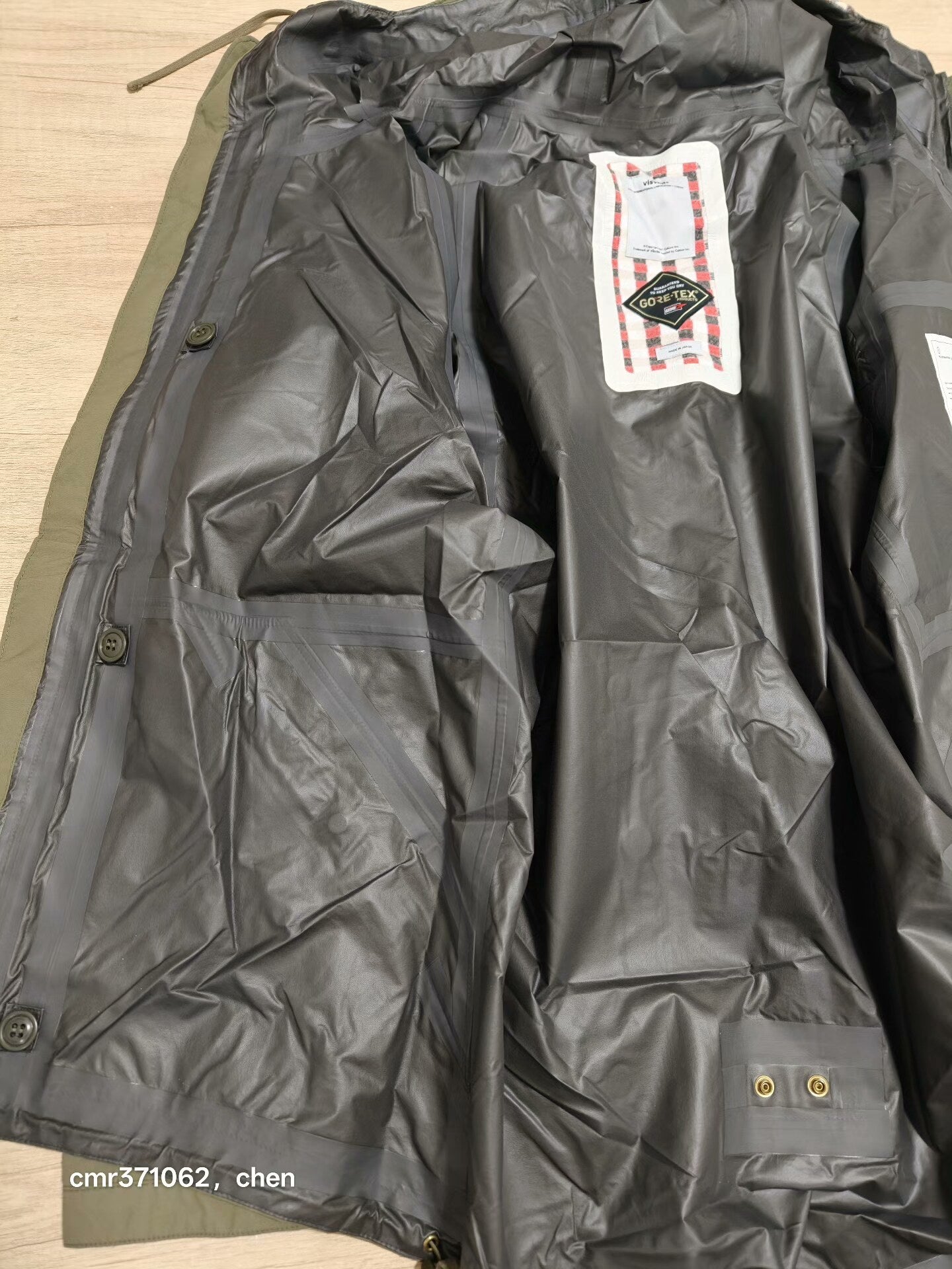 visvim 17ss Nomad Jkt 2.5L GORE-TEX